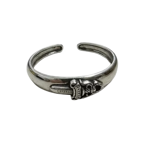 Chrome Hearts Dagger Clasp Open Cuff Bracelet
