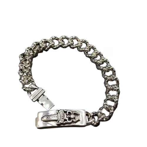 Chrome Hearts Dagger ID Chain Bracelet