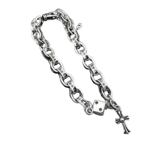 Chrome Hearts Dice & Cross Bracelet