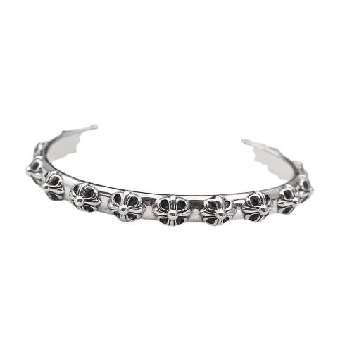 Chrome Hearts Multi Cross Cuff Bangle